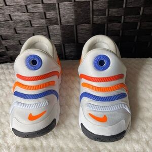 Nike Kids White Slip-On Sneakers with Orange & Blue Accents Toddler Size 6C